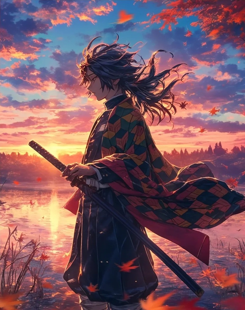 ảnh tomioka giyuu ngầu 34