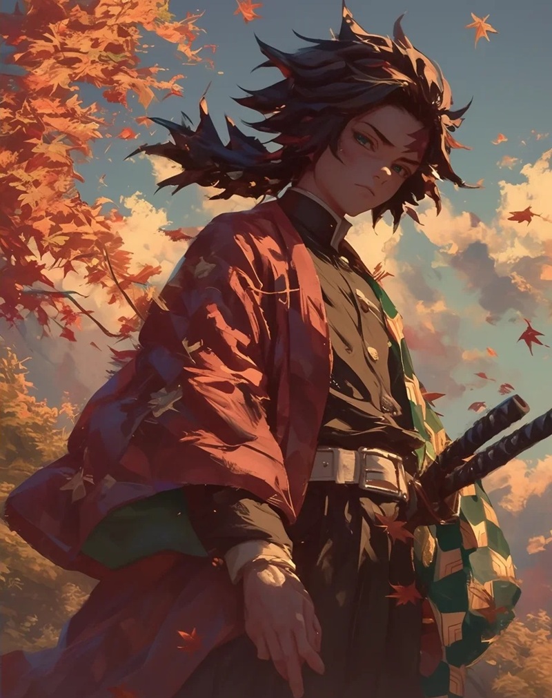 ảnh tomioka giyuu ngầu 35