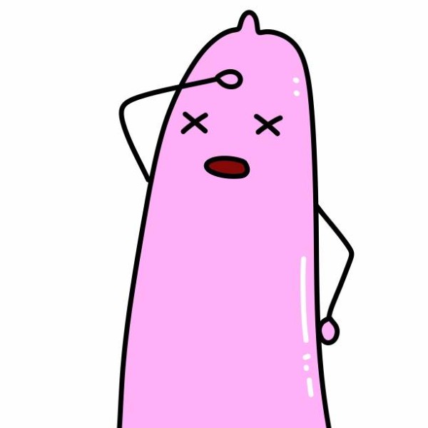 cute condom cartoon on white background