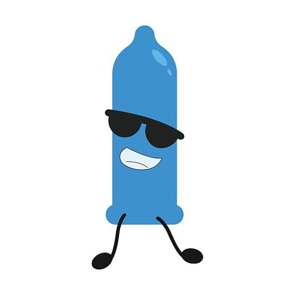 Condom illustration icon vector design template