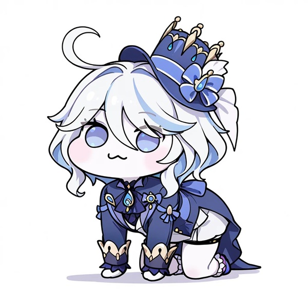 furina meme chibi