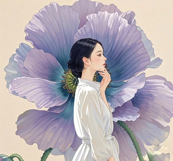 hình ảnh anime nữ buồn