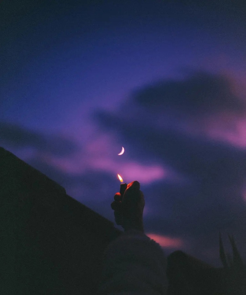 hình ảnh bầu trời đêm buồn 11