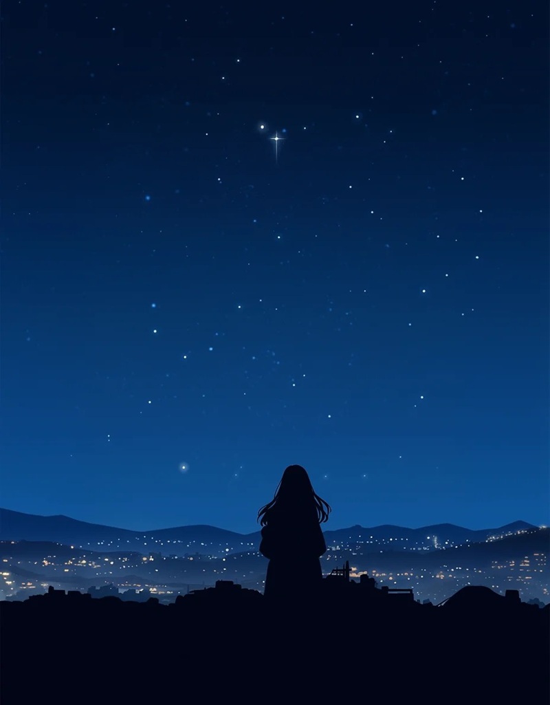 hình ảnh bầu trời đêm buồn 32