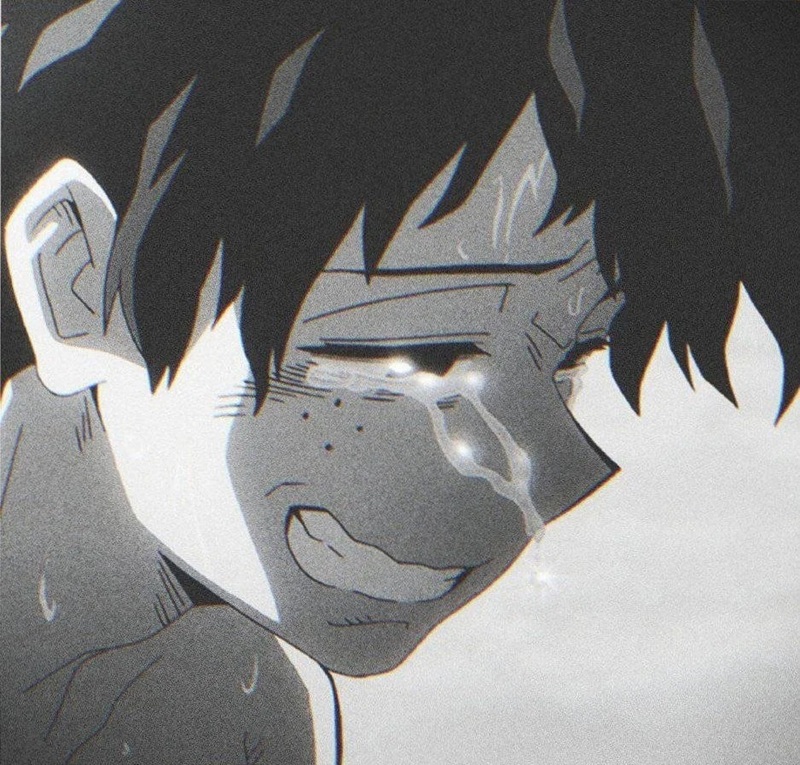 hình ảnh con trai khóc