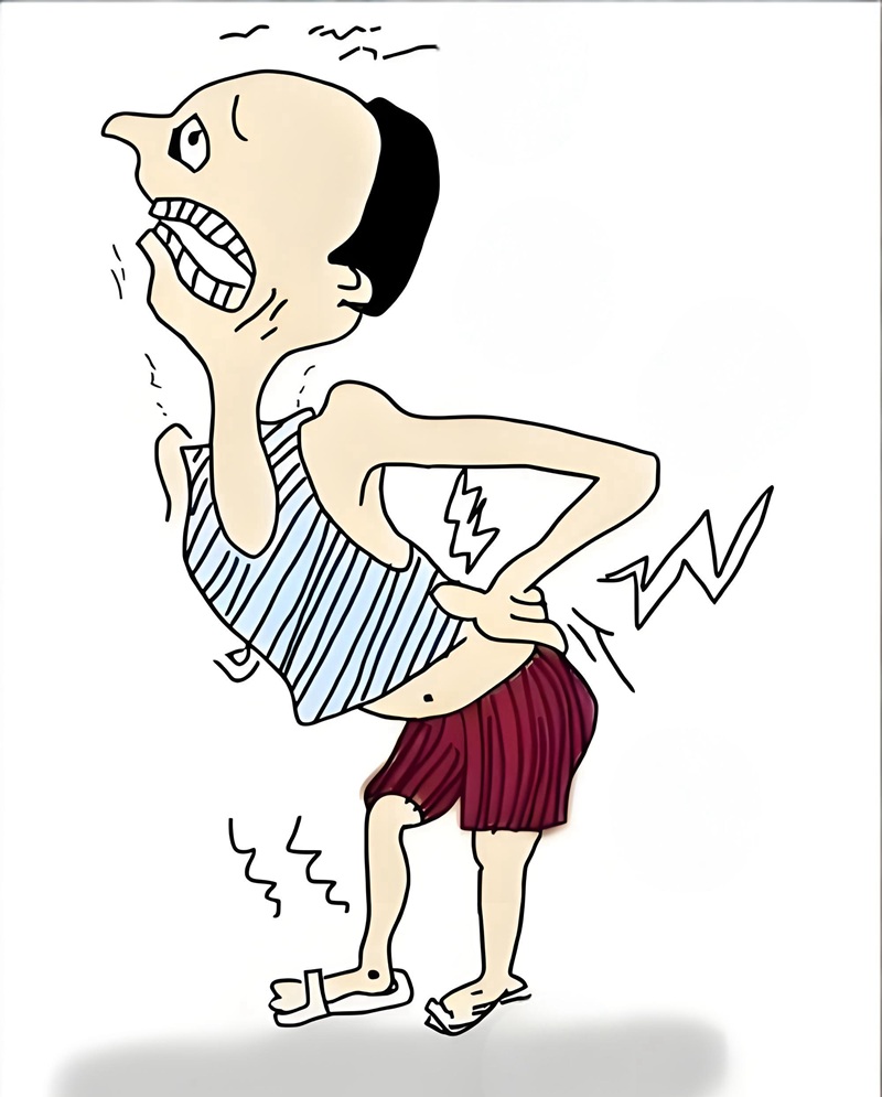 hình ảnh đau lưng hài hước 12