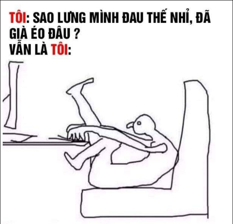 hình ảnh đau lưng hài hước 24