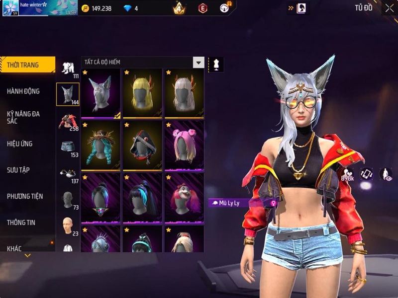 hình ảnh free fire ngầu nữ