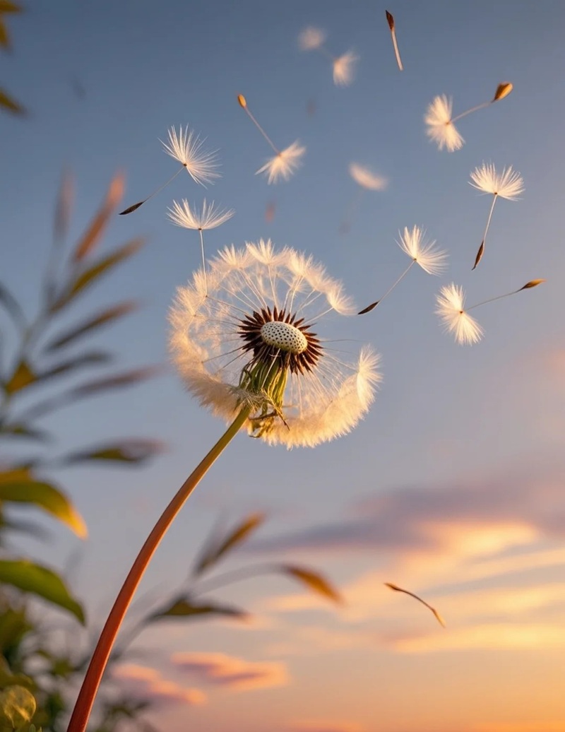 hình ảnh hoa bồ công anh buồn 10