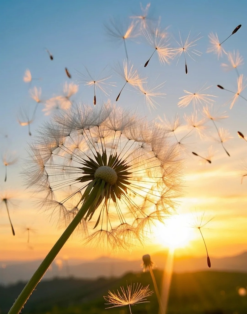 hình ảnh hoa bồ công anh buồn 12