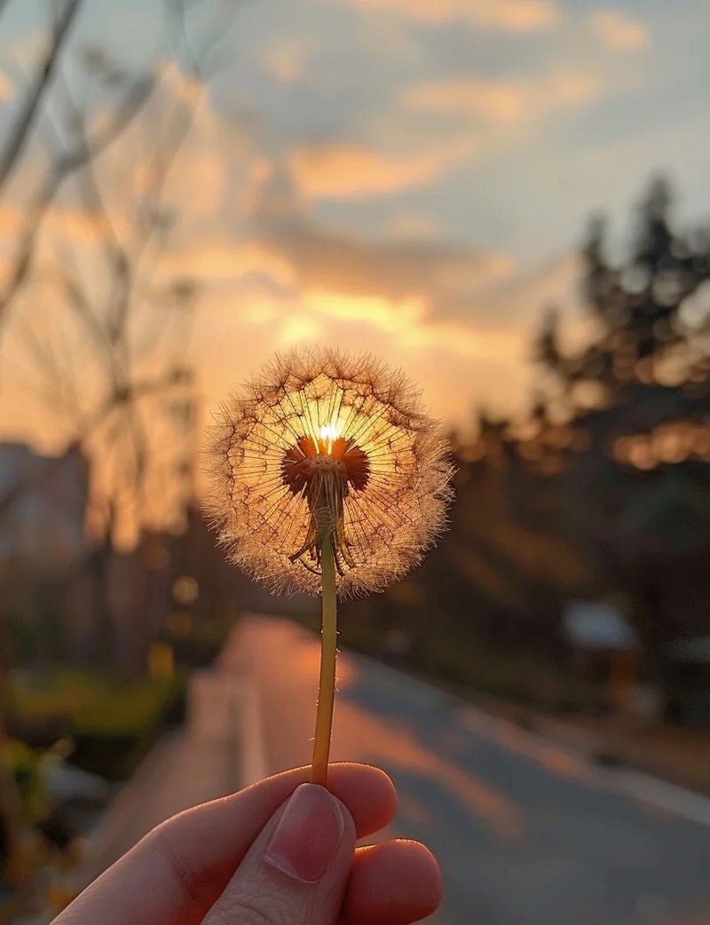 hình ảnh hoa bồ công anh buồn 16