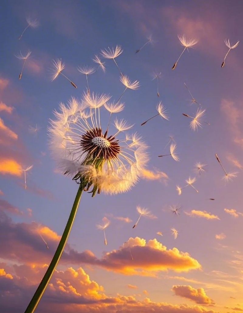 hình ảnh hoa bồ công anh buồn 35