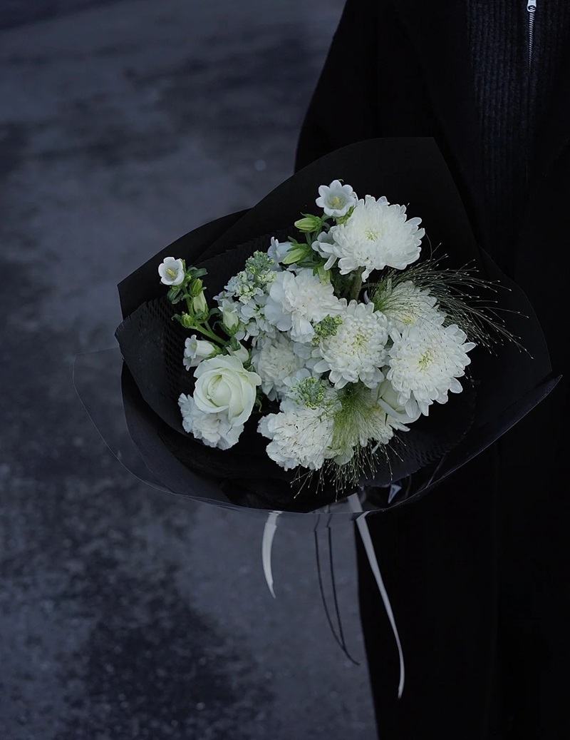 hình ảnh hoa cúc trắng buồn 11