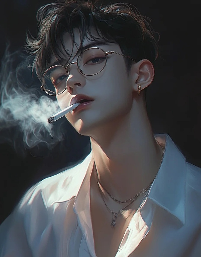 hình ảnh hút thuốc ngầu nam 20