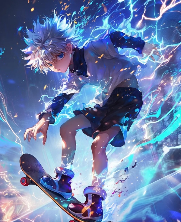 hình ảnh killua ngầu