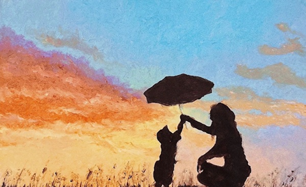 hình ảnh mẹ đơn thân buồn 27