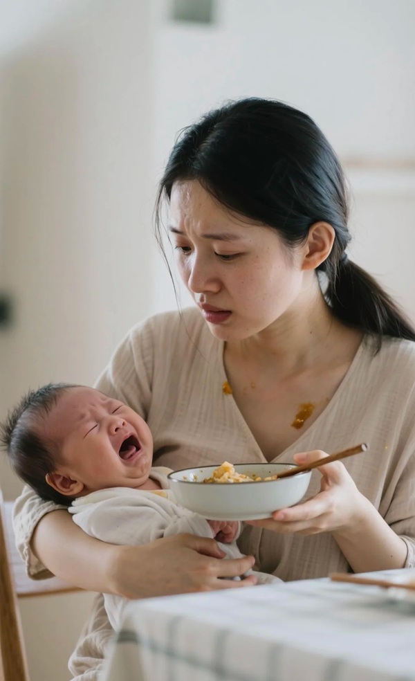 hình ảnh mẹ đơn thân buồn 32