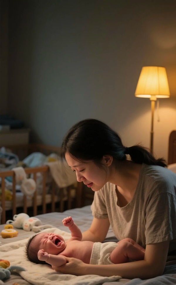 hình ảnh mẹ đơn thân buồn 38