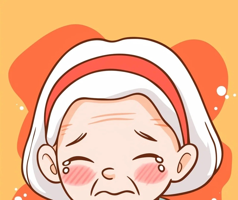 hình ảnh mẹ già khóc 38