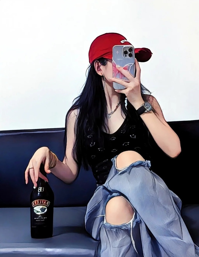 hình ảnh nữ che mặt ngầu 31