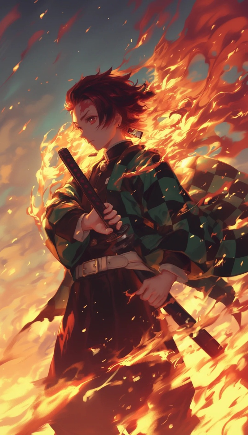 hình ảnh tanjiro ngầu 2