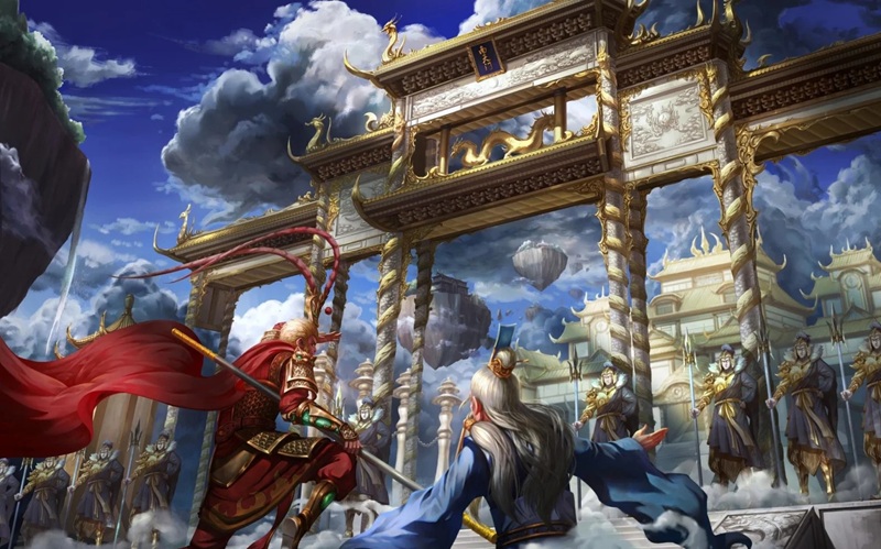 hình ảnh tôn ngộ không ngầu