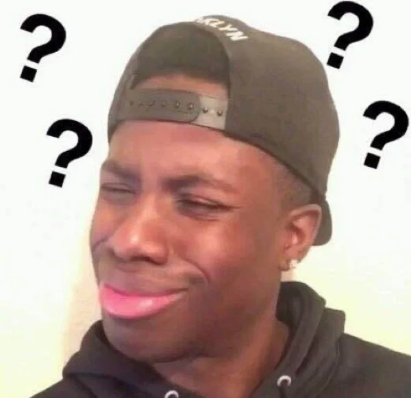 khó hiểu chấm hỏi meme