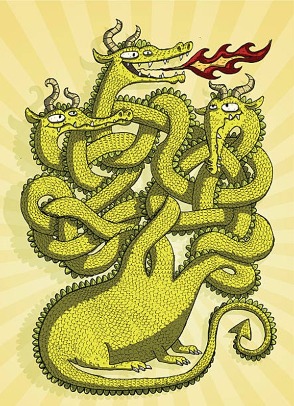 meme 3 con rồng vàng