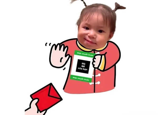 meme chuyển khoản 5