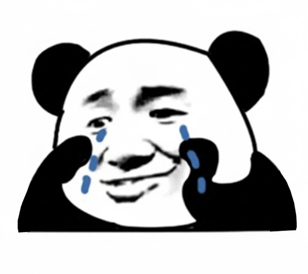 meme gấu trúc khóc 10