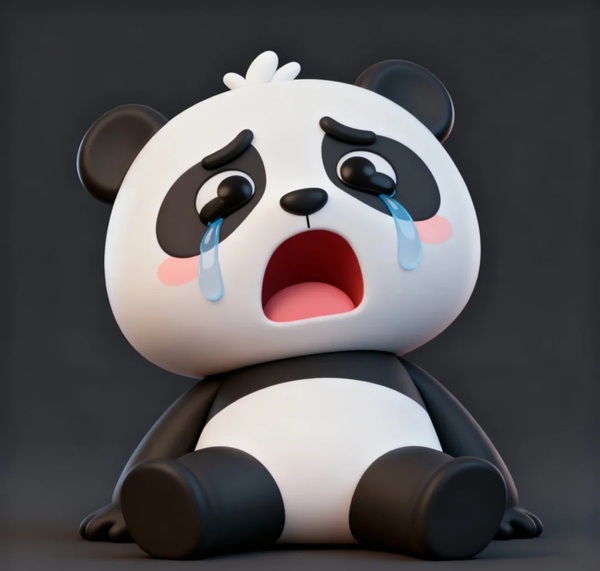 meme gấu trúc khóc 17