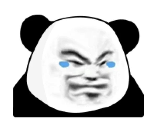 meme gấu trúc khóc 22