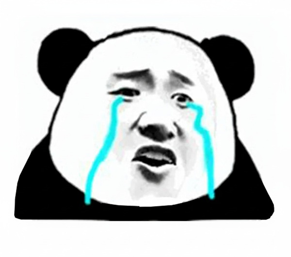 meme gấu trúc khóc 24