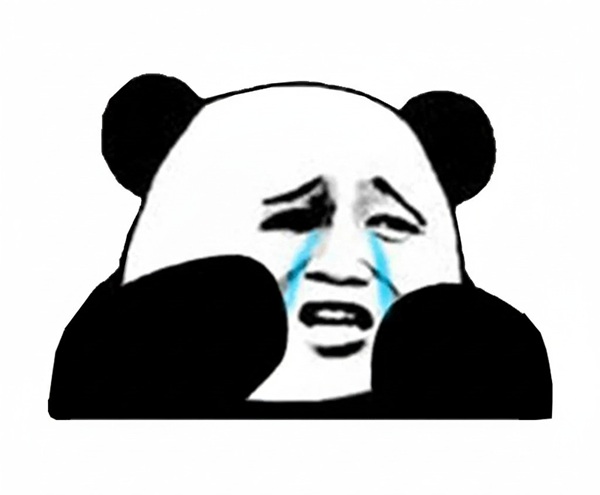 meme gấu trúc khóc 3