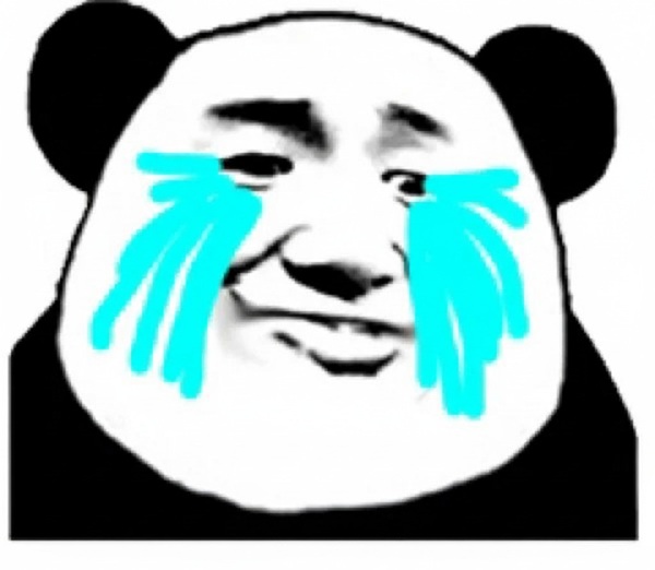 meme gấu trúc khóc 9