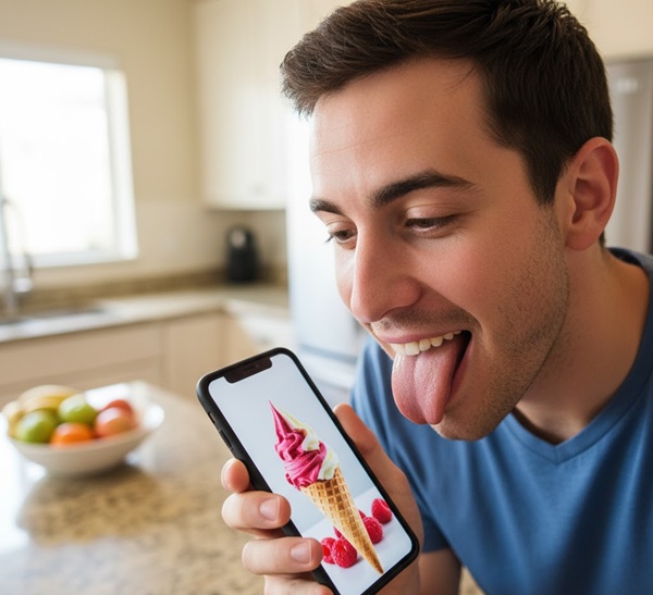 meme liếm màn hình 2