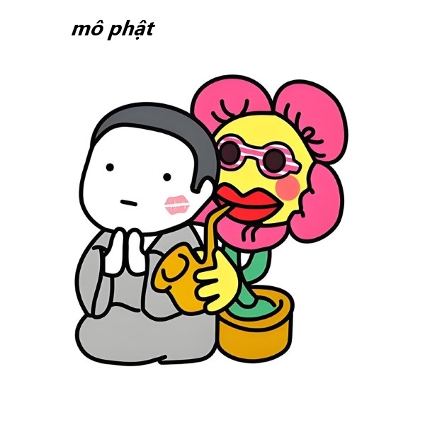 meme mô phật 6