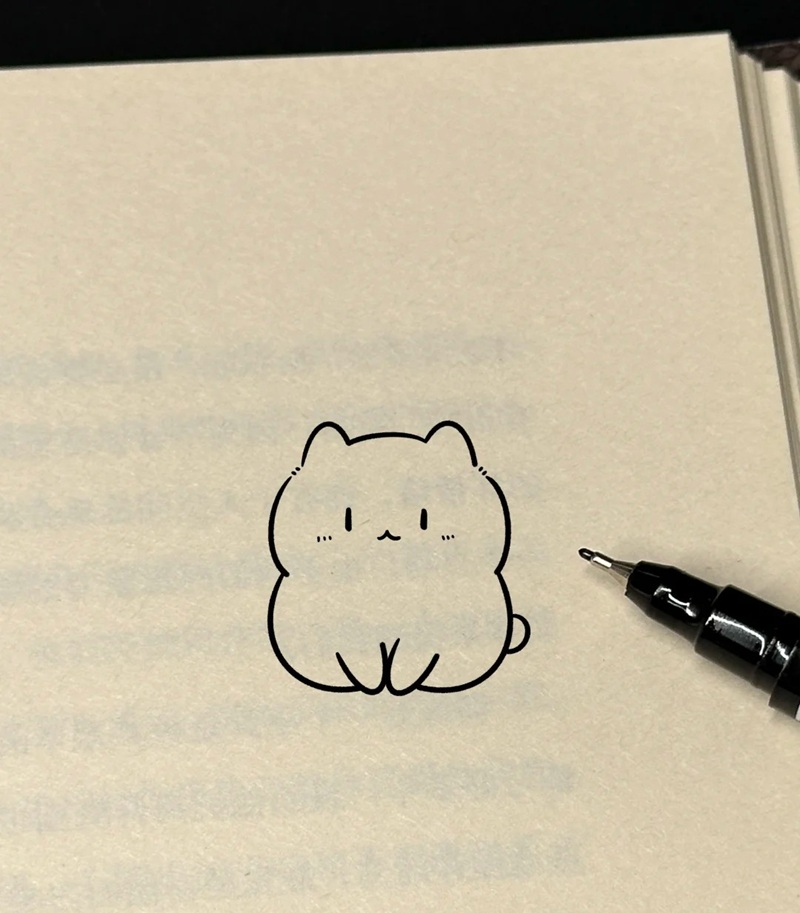 hình vẽ con vật dễ thương 1