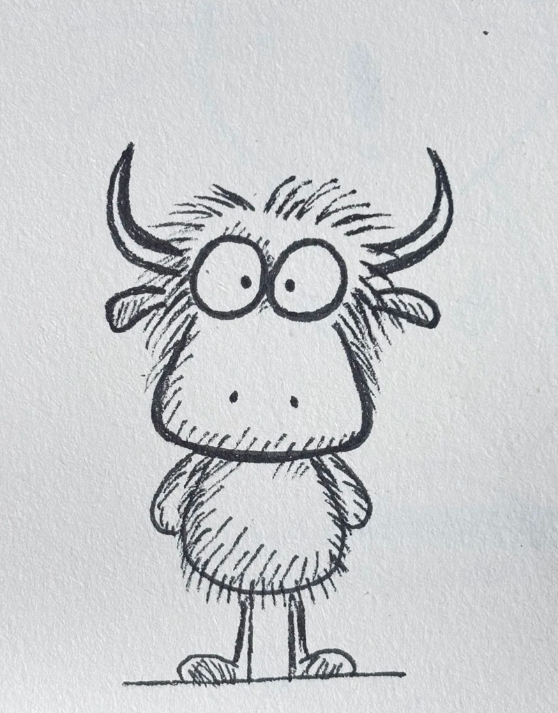 hình vẽ con vật dễ thương 19