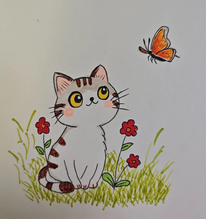 hình vẽ con vật dễ thương 20