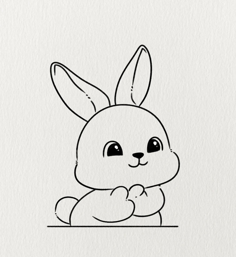 hình vẽ con vật dễ thương 24