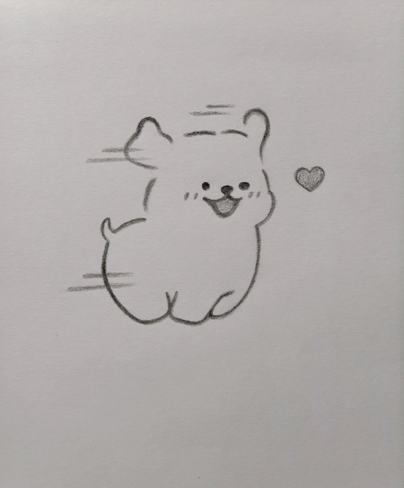 hình vẽ con vật dễ thương 25