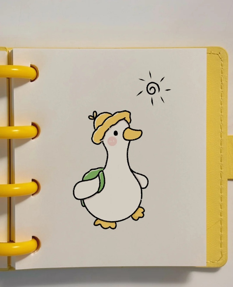 hình vẽ con vật dễ thương 26