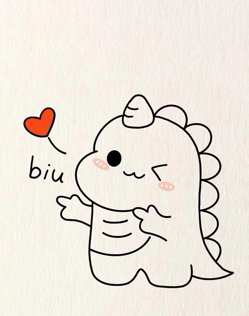 hình vẽ con vật dễ thương 32