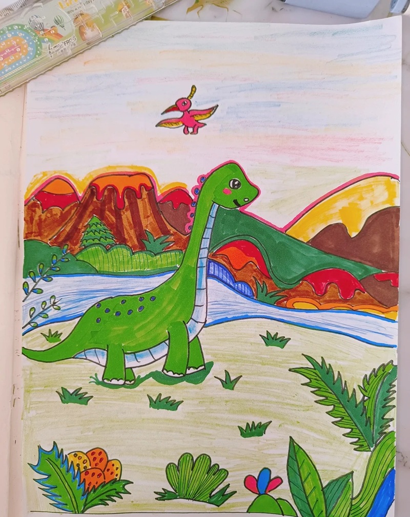 hình vẽ con vật dễ thương 5