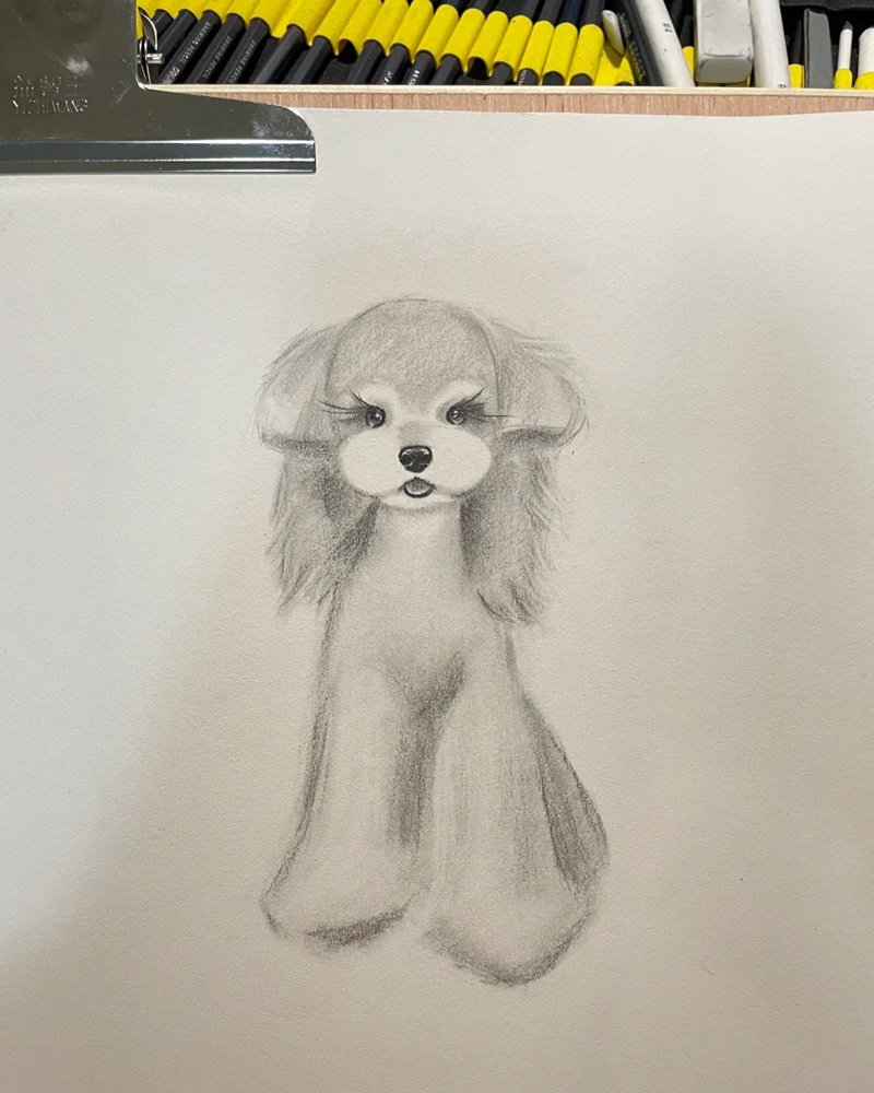 hình vẽ con vật dễ thương 8