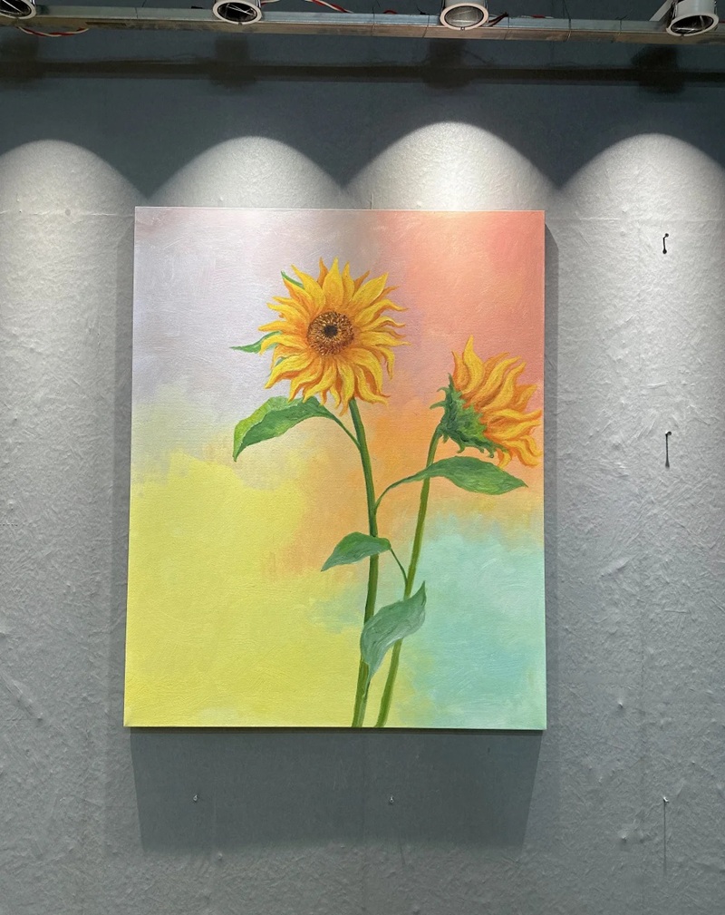 hình vẽ hoa hướng dương 5