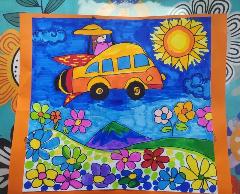 tranh vẽ ô tô mơ ước đạt giải nhất​ 22