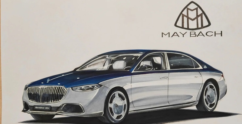 tranh vẽ ô tô mơ ước đạt giải nhất​ 3