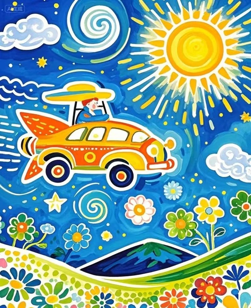 tranh vẽ ô tô mơ ước đạt giải nhất​ 31